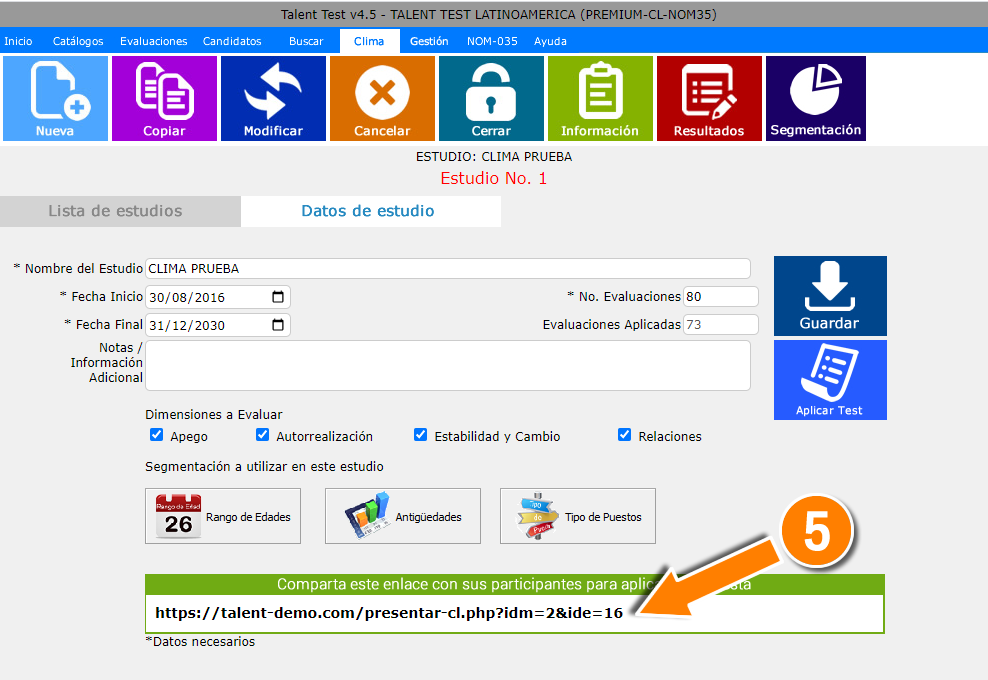 Como crear perfiles Paso 3