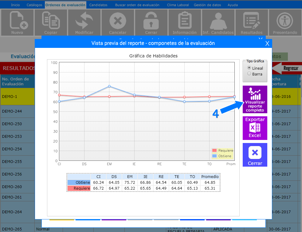Como crear perfiles Paso 2