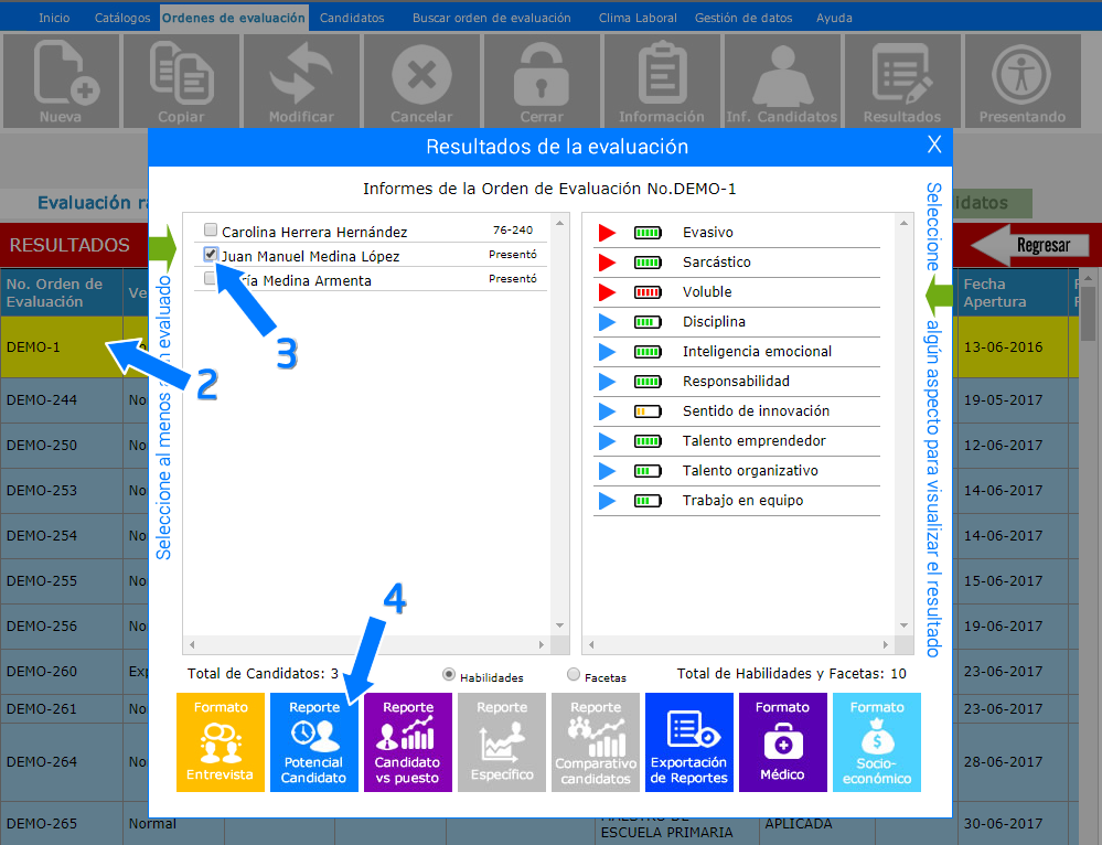 Como crear perfiles Paso 2