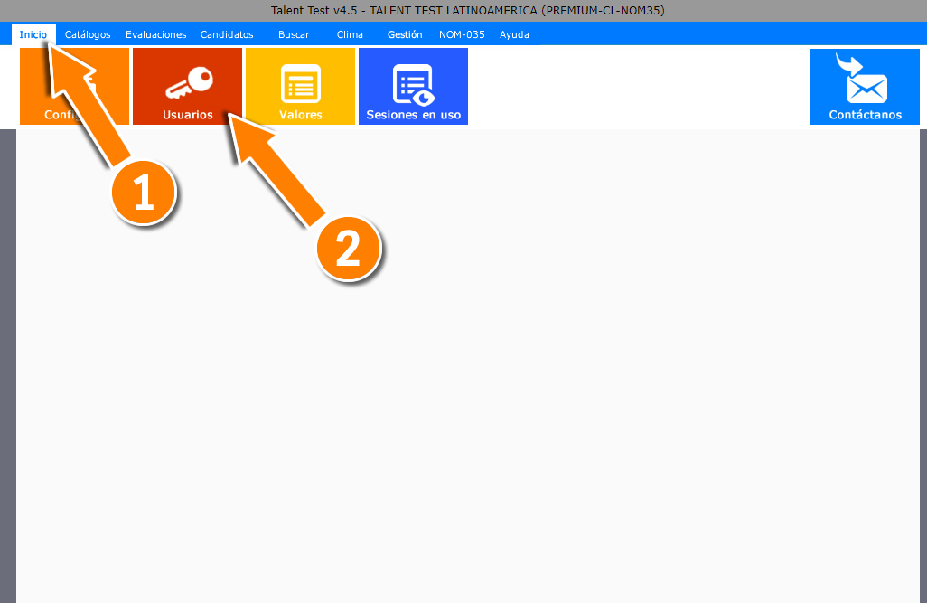 Como crear perfiles Paso 1