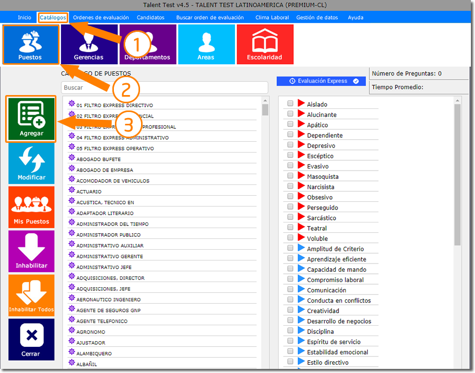 Como crear perfiles Paso 1